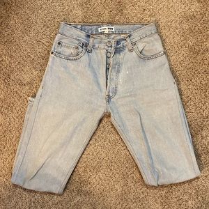 Re/done levis 25 cropped skinny